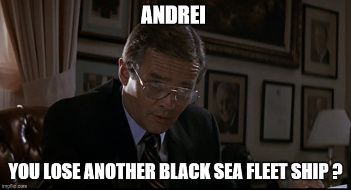 Andrei you lose another black sea fleet ship ?