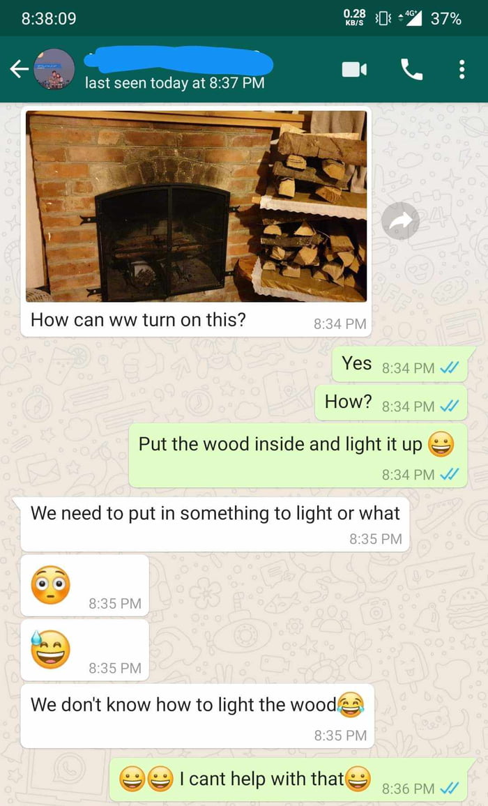 Some Indian dudes hired cabin and this is chat between them 