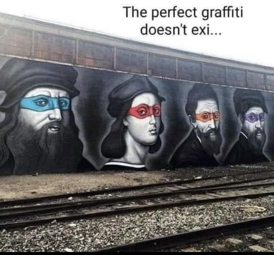 The perfect graffiti doesn't exi...