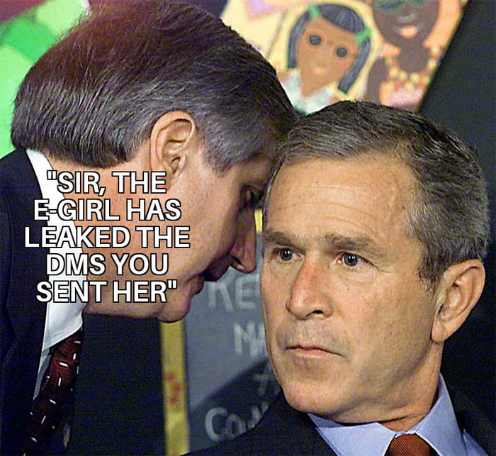 Bush receives news