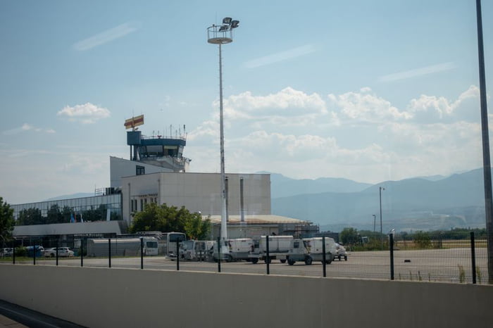 Albanians storm air control of north macedonia and beat up w
