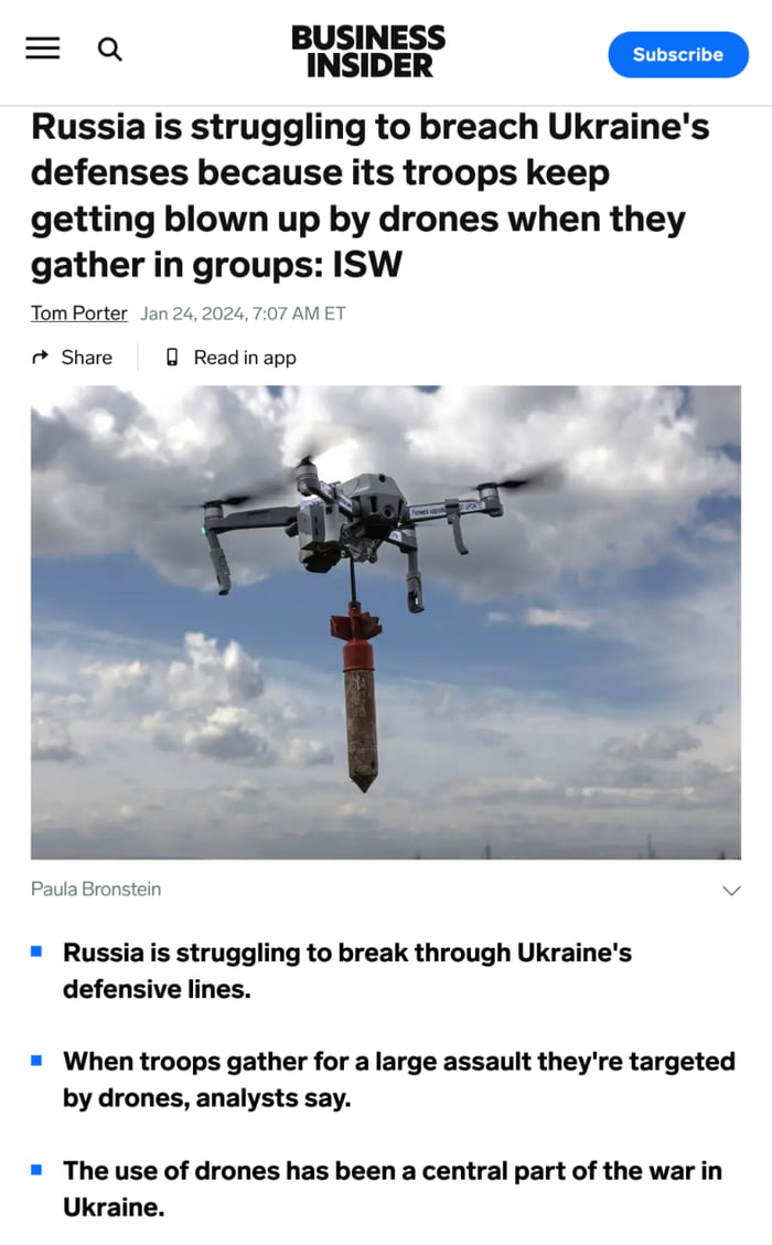 Ukraine uses drones for crowd dispersal Image