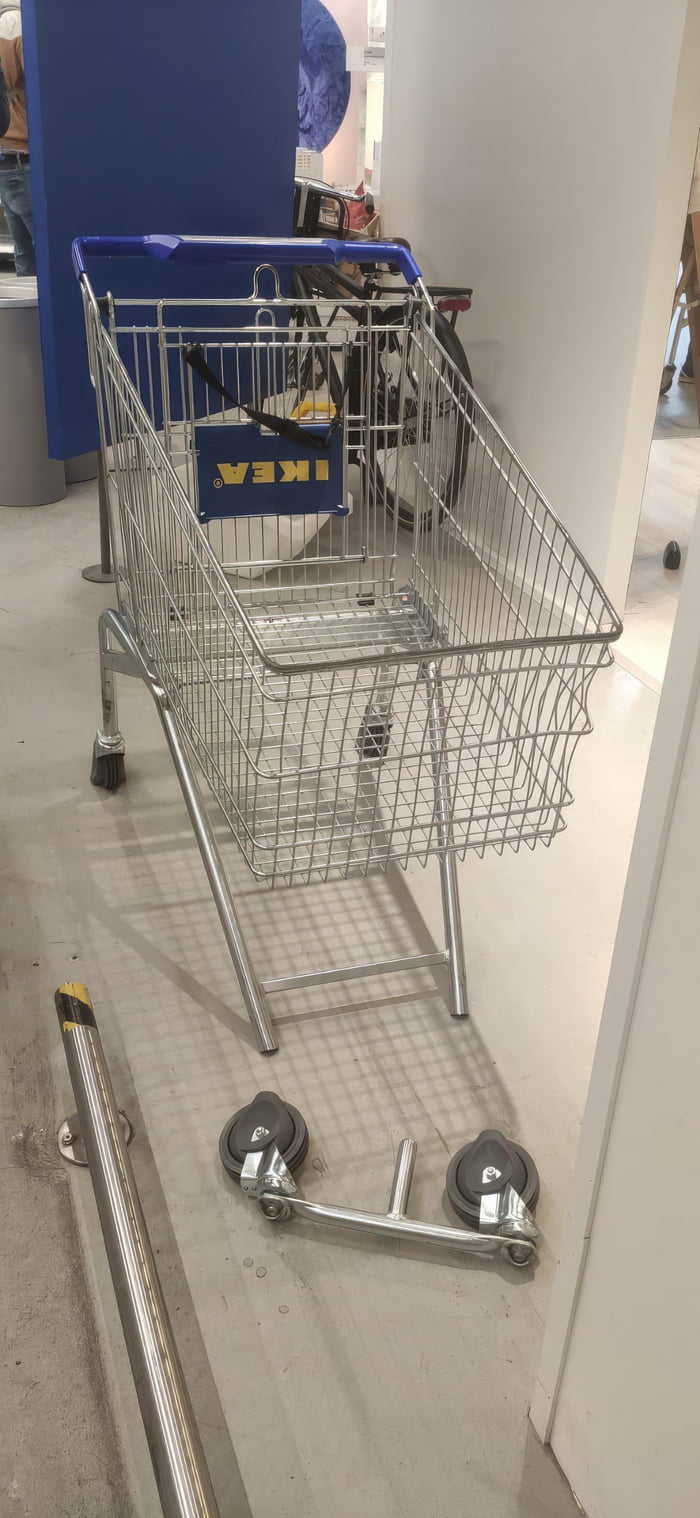 Really Ikea... really even the cart Image