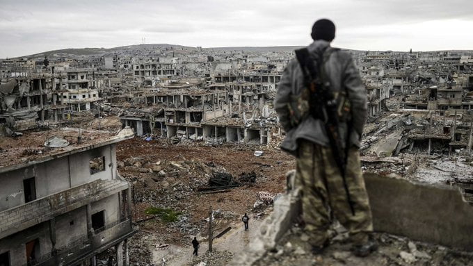 This is Syria, where more than 300,000 civilian men, women, 