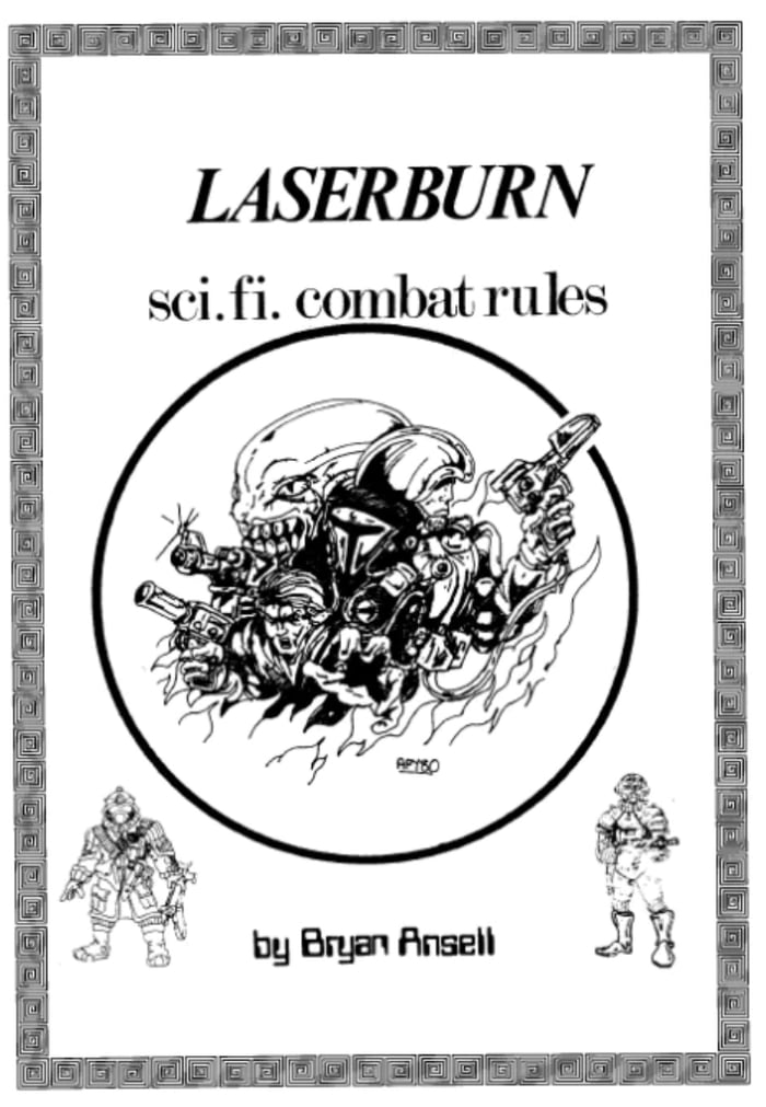 Anyone ever played Laserburn? The precursor to WH40K Image